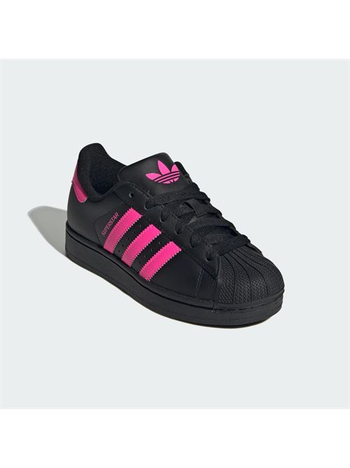 SUPERSTAR II J      CBLACK/LUCPNK/CBLACK ADIDAS ORIGINALS | JQ0284/ND